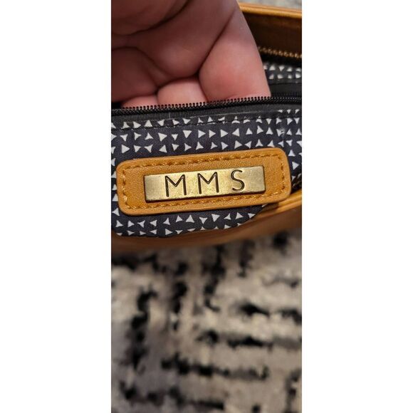 MMS tan leather hobo purse - Picture 4 of 9